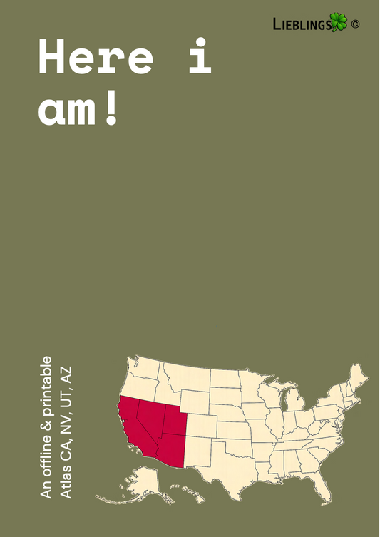 Here I Am! CA, NV, UT, AZ