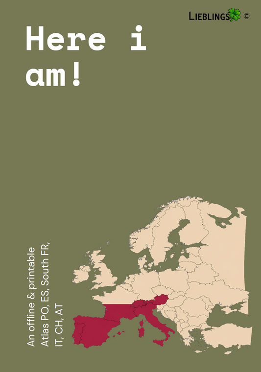 Here I Am! PO, ES, South FR, IT, CH, AT
