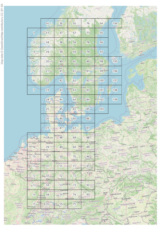 Here I Am! DE, DK, South SE, South NO
